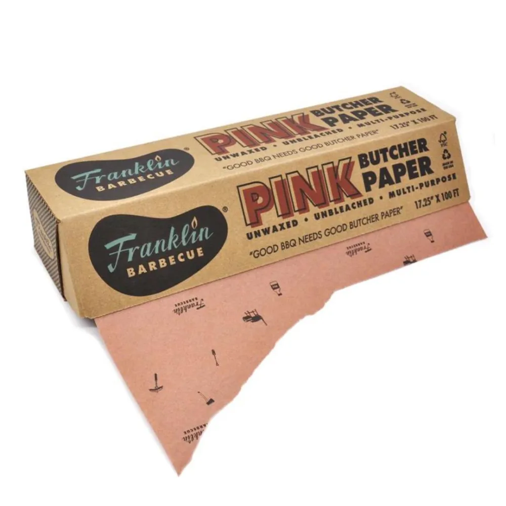 Franklin BBQ Pink Butcher Paper / küpsetuspaber / lihapaber (laius 44 cm
