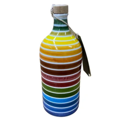 Itaalia ekstra-väärisoliiviõli keraamilises “Rainbow” pudelis "Muraglia INTENSE FRUITY” 500 ml (intensiivselt puuviljane)