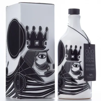 Itaalia ekstra-väärisoliiviõli keraamilises kinkekarbiga “Gaballo King" pudelis "Muraglia INTENSE FRUITY" 500 ml (intensiivselt puuviljane)