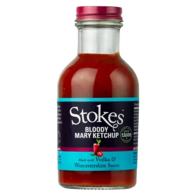 Stokes BLOODY MARY TOMATIKETŠUP viina ja Worcesterhire kastmega / Bloody Mary Tomato Ketchup 300g