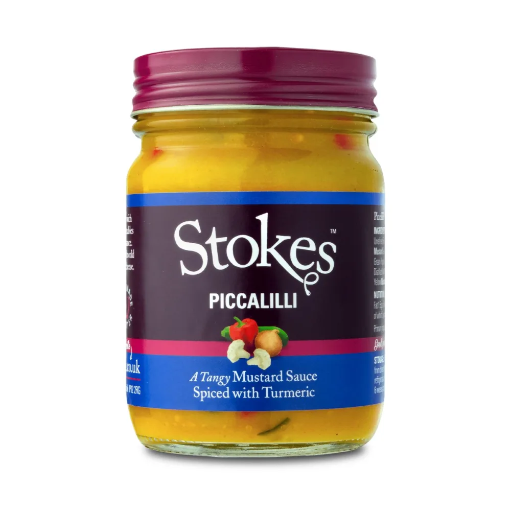Stokes PICCALILLI KASTE 240g (kurkumiga maitsestatud sinepikaste)