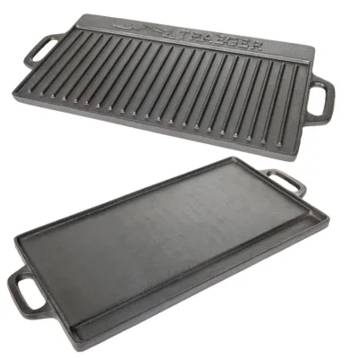TRAEGER pööratav malmist grillplaat / grillrest