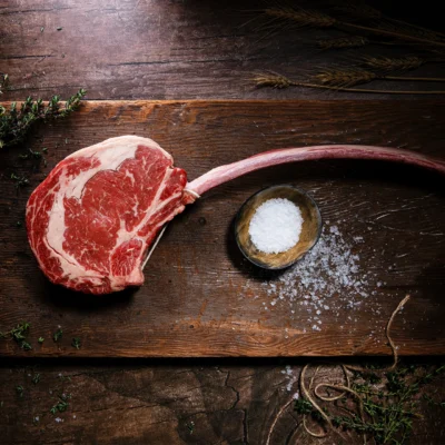 Veise TOMAHAWK steik laagerdatud. 1,1-1,3kg vac (IRL) -18°C - Saadaval ainult Tartus, Jalaka 2b
