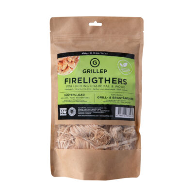 GRILLEP SÜÜTEPULGAD grillsöe / puidu süütamiseks 400g (30-40 tk)