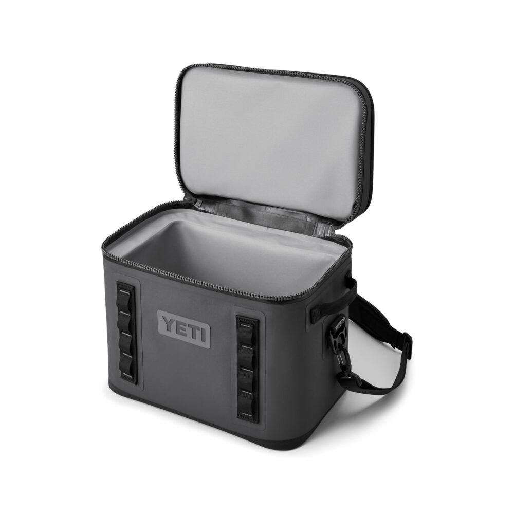 YETI õlarihmaga pehme külmakast EU Hopper Flip 18 Soft Cooler Charcoal / tumehall