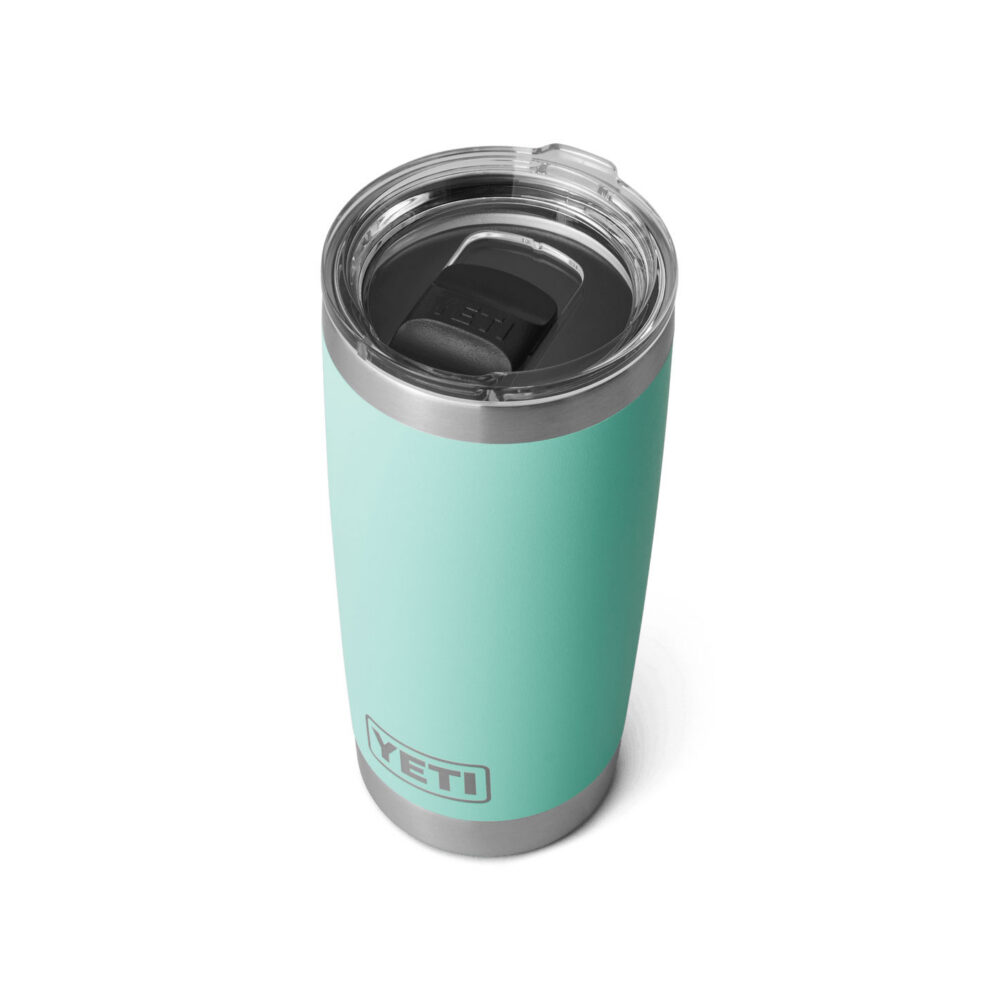 YETI termos-joogitops kaanega Rambler Tumbler 20 Oz / 591 ml Seafoam / neoon heleroheline