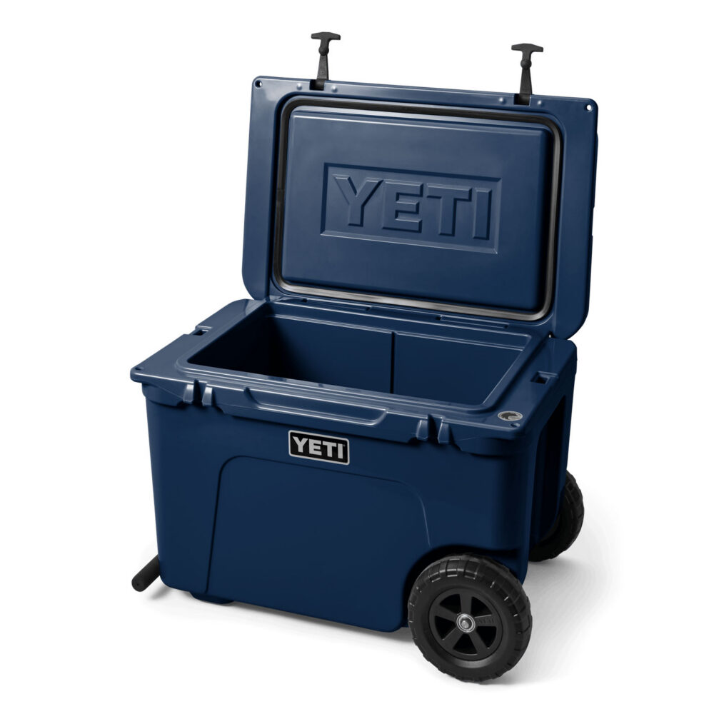 YETI tõmmitsa ja ratastega külmakast Tundra Haul Navy tumesinine