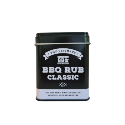 BBQ RUB klassikaline 150g (uus pakend) Enn Tobrelutsu maitseainesegu