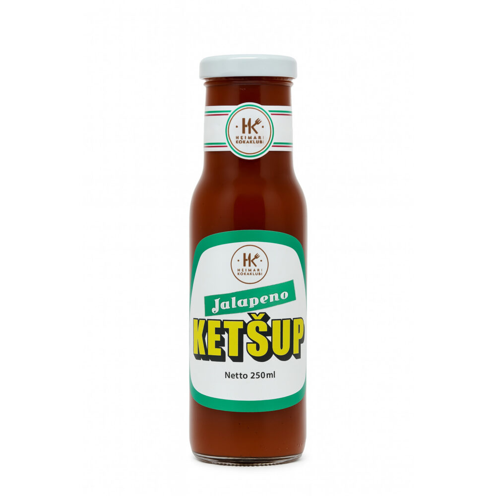 Jalapeno ketšup, 250ml, Heimari Kokaklubi