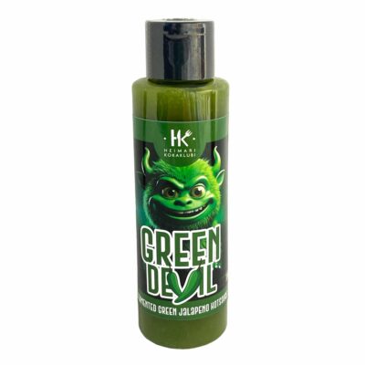 Jalapeno kaste, Green Devil Hot Sauce, 100ml, Heimari Kokaklubi