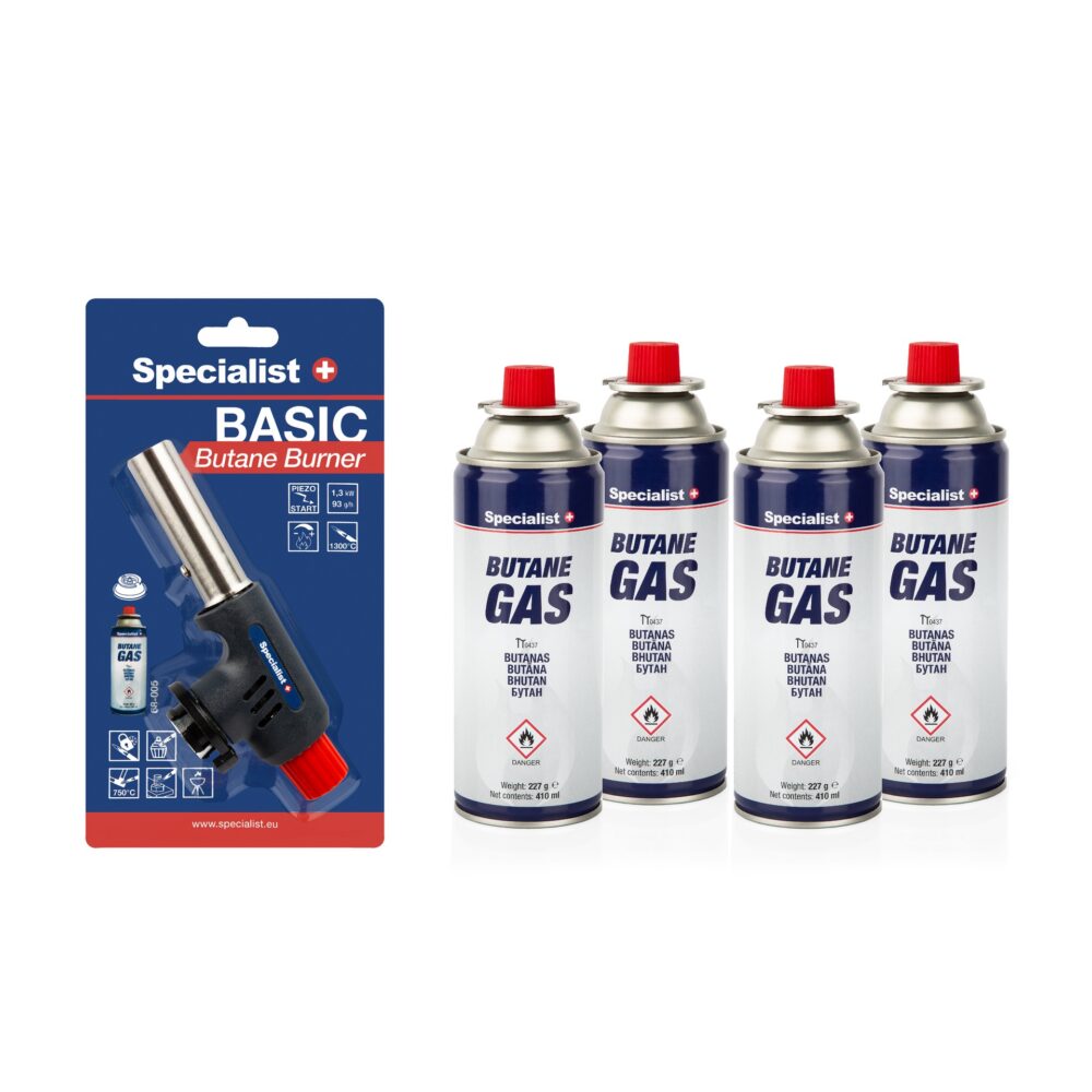 SPECIALIST+ propaani-butaanigaas, 227 g - Image 2