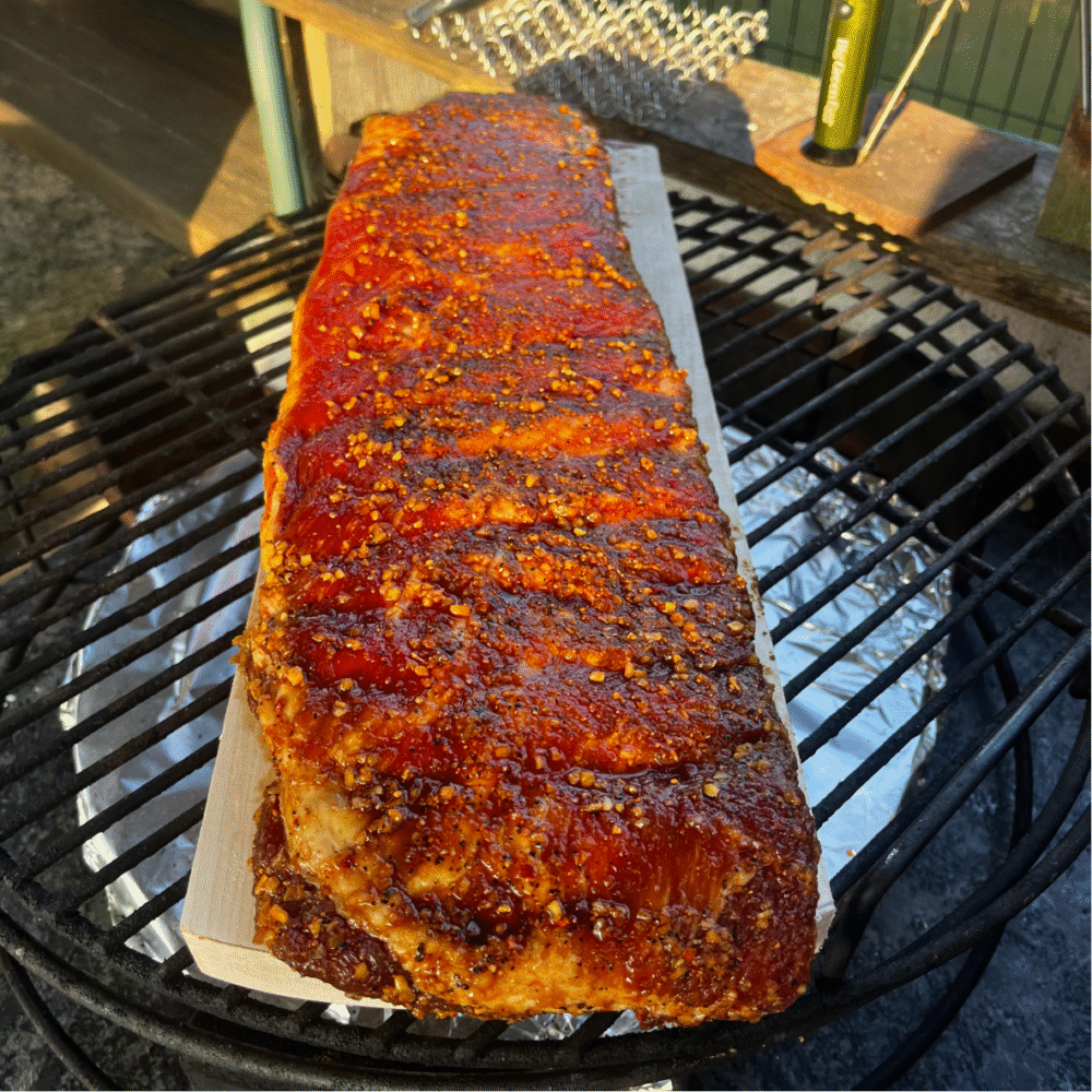 Pöögipuust grillplank 45 x 15 x 2 cm (ideaalne lõhele ja ribile) - Image 3