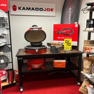 Komplekt: Töölaud JANE 1600 + Kamado Joe Classic III keraamiline grill Salonginäidis