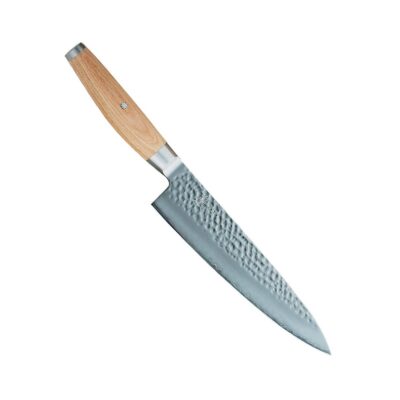 Jaapani kokanuga 20 cm kolmekihilise teraga Yaxell Ketu Limited Edition, SG2 südamik, 63 HRC, Tsuchime viimistlus, hele