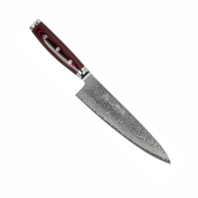 Jaapani kokanuga SG2 terasest Yaxell Super Gou, 20 cm tera, 161-kihiline, 63 HRC, punamust micarta käepide,