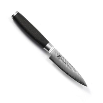 Jaapani köögiviljanuga VG10 terasest Yaxell Taishi 10 cm, 3-kihiline tera, 61 HRC, pakkapuu käepide, 10° teritusnurk