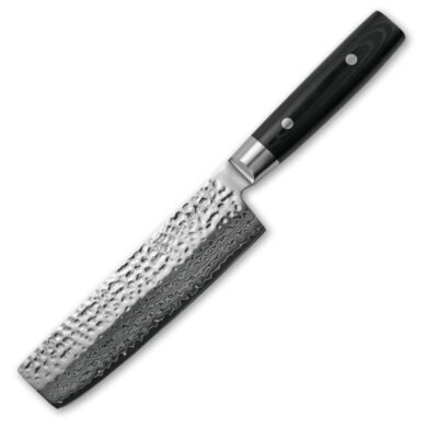 Jaapani köögiviljanuga nakiri Yaxell Zen, 16,5 cm, 37-kihiline molübdeen-vanaadiumteras, micarta käepide, 61 HRC, 10°