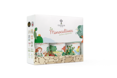 Monocultivar Gift Box Extra Virgin Olive Oil | 3 × 100 ml
