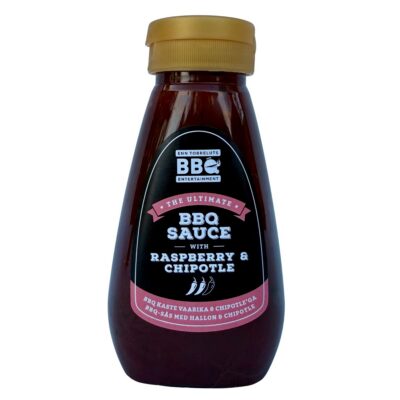 The Ultimate BBQ Sauce with RASPBERRY & CHIPOTLE / BBQ kaste vaarika ja chipotle’ga 280 g