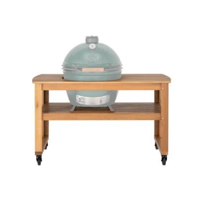 Tugev Eukalüptipuidust töölaud Big Green Egg XLarge munagrillile