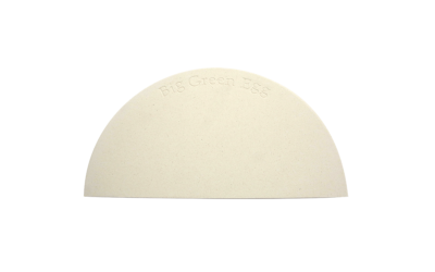 Poolkuu küpsetuskivi kaudseks ja kahetsooniliseks küpsetamiseks, sobib convEGGtori süsteemile, Big Green Egg Medium mudelile