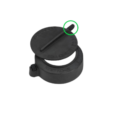 Silikoonist varuots rEGGulatori siibrile Big Green Egg rEGGulatorile, kuumakindel silikoon