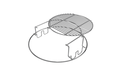 2-osaline multitasapind küpsetuspinna suurendamiseks EGGspander süsteemile, Big Green Egg XLarge mudelile