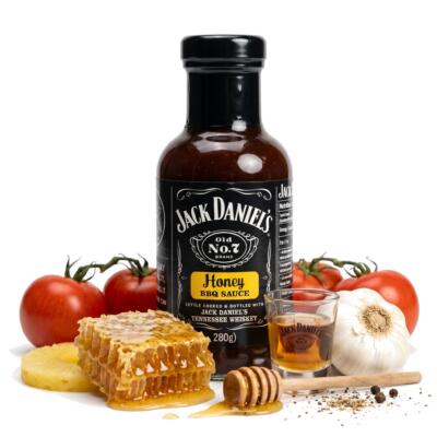 Magus-suitsune mee BBQ-kaste Jack Daniel's Old No. 7 Honey BBQ, 553 g