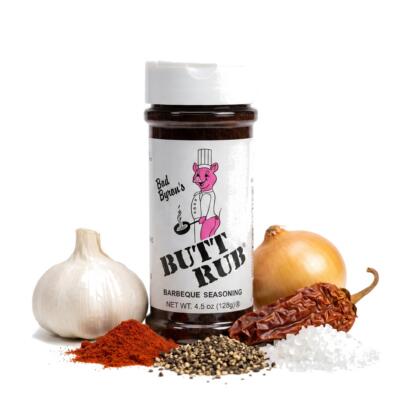 Universaalne BBQ maitseainesegu Bad Byron's BUTT RUB 128 g, suhkruta