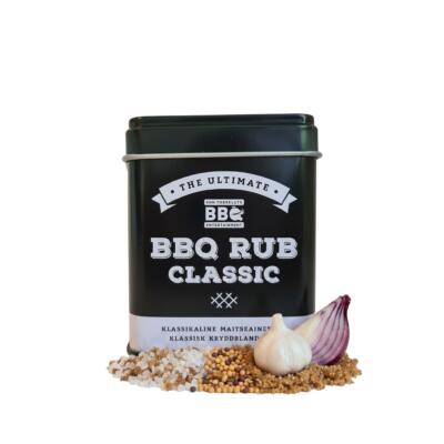 BBQ RUB klassikaline 150g (uus pakend) Enn Tobrelutsu maitseainesegu