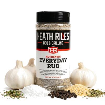 Universaalne igapäevane BBQ-maitseainesegu Heath Riles Everyday Rub, 473 g