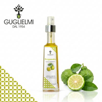 Bergamoti maitsestatud extra virgin oliiviõli sprei Guglielmi, 100 ml