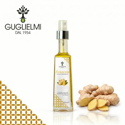 Ingveri maitsestatud ekstra neitsioliiviõli spray Guglielmi Aromatico Zenzero 100 ml