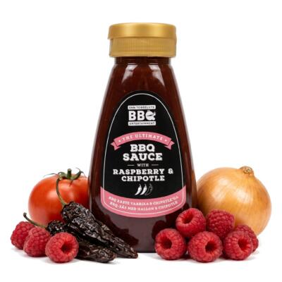 The Ultimate BBQ Sauce with RASPBERRY & CHIPOTLE / BBQ kaste vaarika ja chipotle’ga 280 g