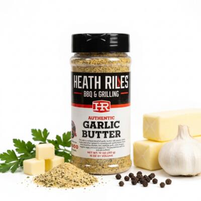 Küüslauguvõi BBQ-maitseainesegu Heath Riles BBQ Garlic Butter, 283 g