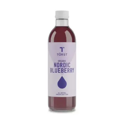 Mahe metsamustika käsitöökarastusjook TÖRST Organic Nordic Blueberry, 330 ml klaaspudel