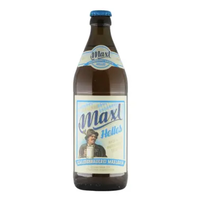 Baieri hele lagerõlu Maxl Helles, Schlossbrauerei Maxlrain 5,1% vol 0,5 l klaaspudel