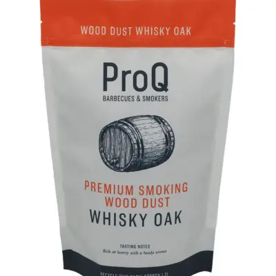 Külmsuitsupuru viskivaadi tamme suitsumaitsega ProQ Premium Whisky Oak, u 1,2 L kott