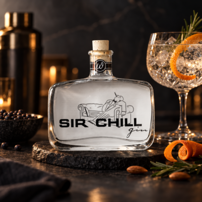 Džinn tubaka, vanilli ja mandariini nootidega Sir Chill Gin, 50 cl, 37,5% vol