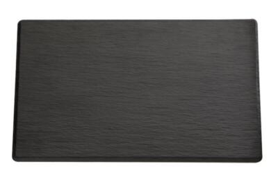 Serveerimiskandik APS SLATE GN 1/2, 32,5 × 26,5 cm, must melamiin