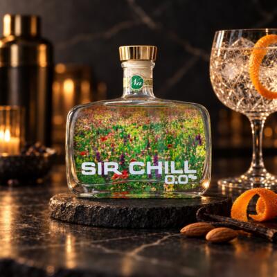 Alkoholivaba džinni alternatiiv Sir Chill 0.0, 50 cl