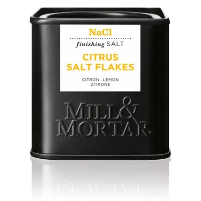 Tsitruselised soolahelbed Mill & Mortar Citrus Salt Flakes, 70 g