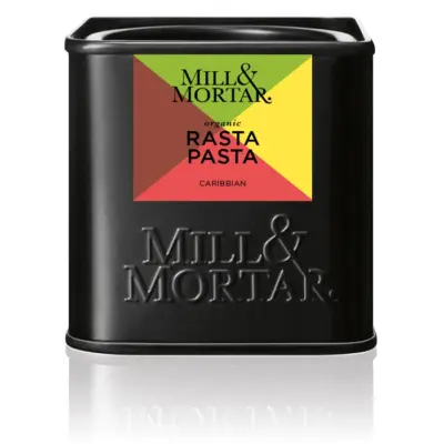 Mahe Kariibi mere maitseainesegu Mill & Mortar Rasta Pasta, 55 g