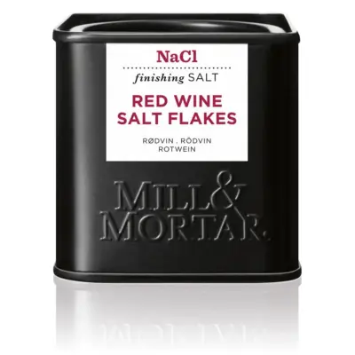 Punase veini soolahelbed Mill & Mortar Red Wine Salt Flakes, 80 g
