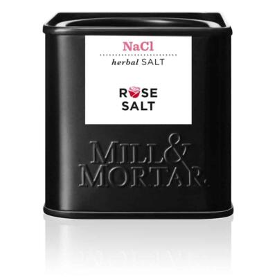 Roosi ja rosmariiniga maitsesool Mill & Mortar Rose salt, 70 g