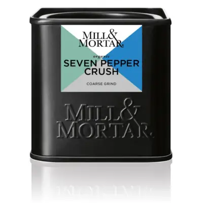 Mahe seitsme pipra segu Mill & Mortar Seven Pepper Crush, 50 g