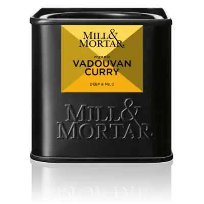 Mahe Vadouvan Curry maitseainesegu Mill & Mortar Vadouvan Curry, Organic, 50 g