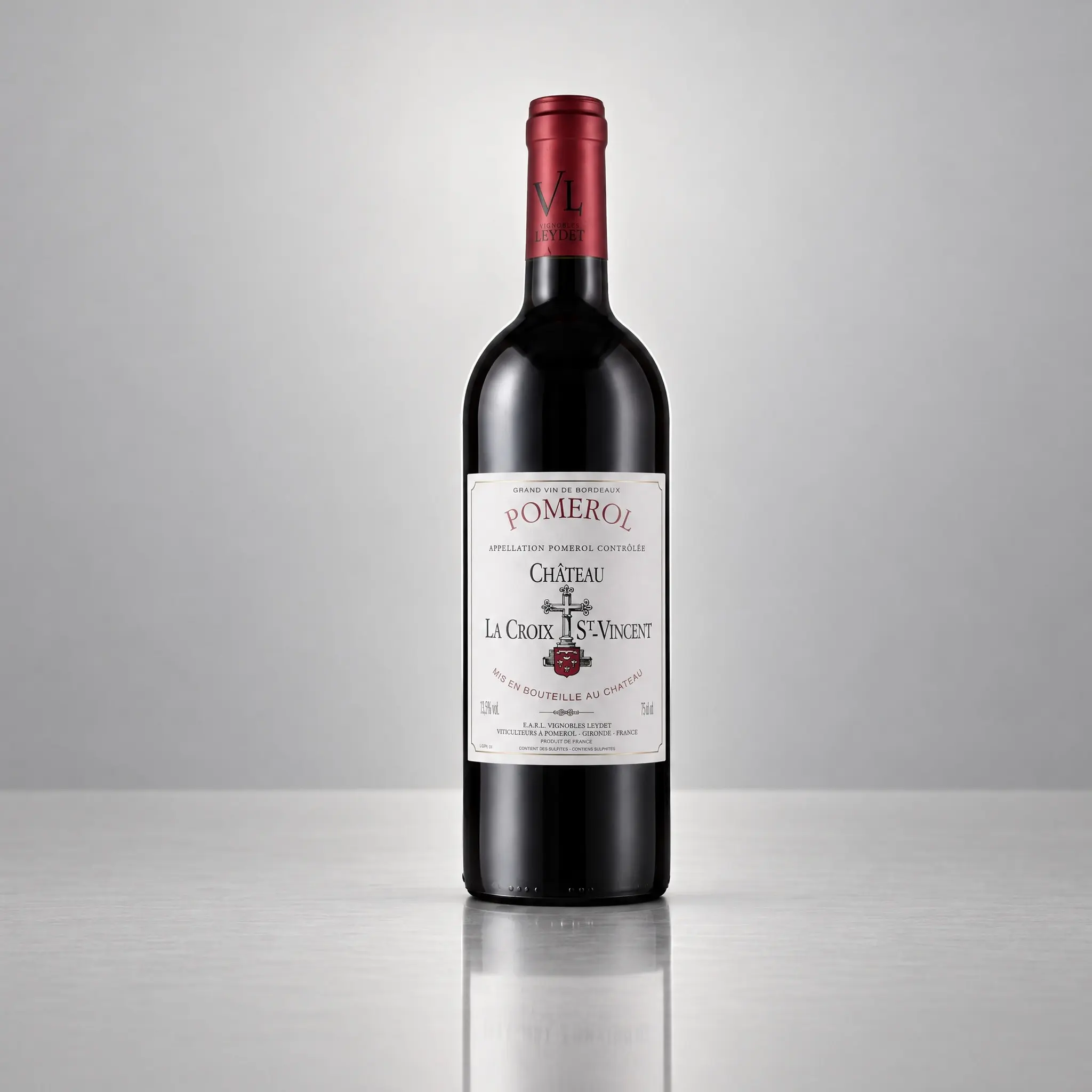 Kaitstud päritolunimetusega punane vein Château La Croix St-Vincent Pomerol AOC, 75 cl