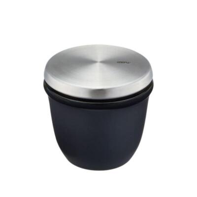 Kivikeraamikast soolatoos puulusikaga GEFU X-PLOSION, 150 ml