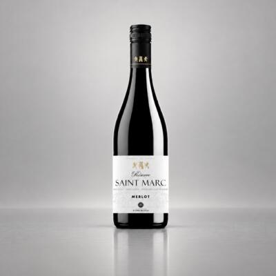Kuiv punane vein Saint Marc Réserve Merlot, 12,5% vol, 75 cl